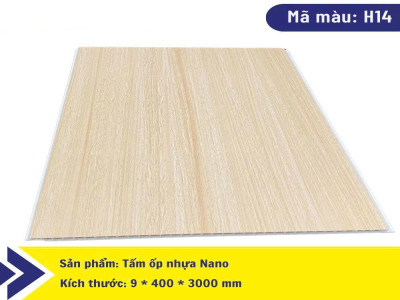 Tấm Ốp Nano Vân Gỗ H14